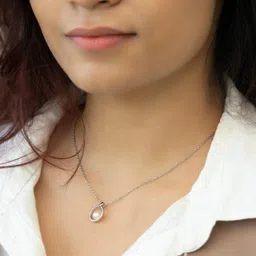 The Aira Bling Silver Stainless Steel Necklace-picture-12