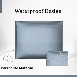 Kuber Industries Grey & Blue 8 Pieces Waterproof Wardrobe Multi-Utility Organisers image 4