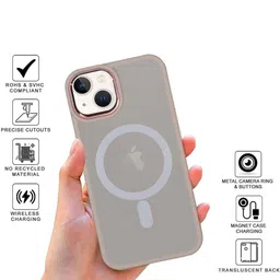 SPRIG Unisex iPhone 14 Plus Impact Resistant Back Case image 2