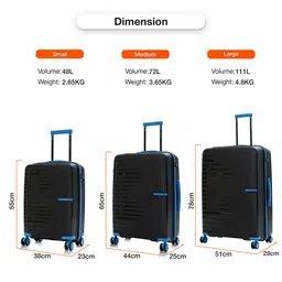 Nasher Miles Havelock Hard Sided Medium Trolley Suitcase image 4