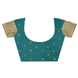 Anouk Ethnic Motifs Woven Design Zari Banarasi Saree image 5