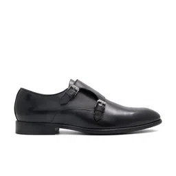 ALDO NECO Men Leather Round Toe Monk Shoes image 3