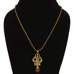 Utkarsh Gold-Plated Quirky Pendants with Chains image 2