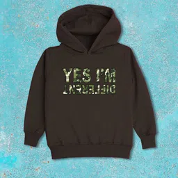 NUSYL Boys Printed Hooded Sweatshirt image 1