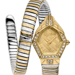Just Cavalli Unisex Embellished Dial & Wrap Around Straps Analogue Watch JC1L303M0055-picture-24