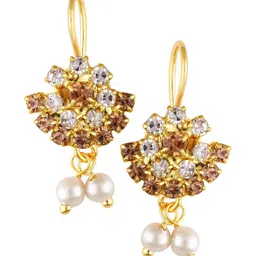 VIVASTRI Women Gold-Plated Alloy Earrings-picture-41