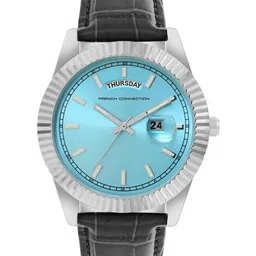 French Connection Men Dial & Leather Straps Analogue Watch FCN0135UBL-picture-28