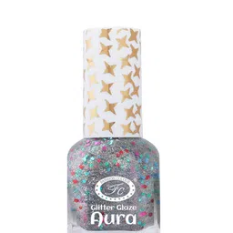 Fashion Colour Aura Glitter Glaze Nail Polish- 12 ml- Shade- 4435-picture-17