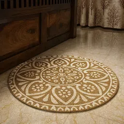 ROUGH ROAD STORE Multicoloured Geometric Handmade Cotton Carpet image 2