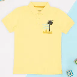 Pantaloons Junior Boys Polo Collar Cotton T-shirt-picture-29