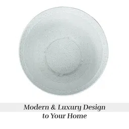 Kuber Industries White & Green 10 Pieces Textured Flower Pot With Plate image 4