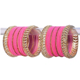 Shopmart Set Of 2 Stones Studded Bangles-picture-21