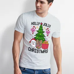 Seekbuylove Men Printed Bio Finish T-shirt image 3