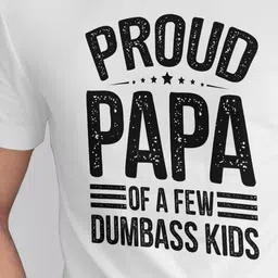 Seekbuylove Typography Printed Round Neck Bio Finish Cotton T-shirt image 5