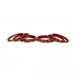 Adiba Fashion Factory Multi Glass Artificial Stones Bangle-picture-14