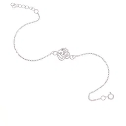 Parnika 92.5 Sterling Silver Wraparound Rakhi image 1