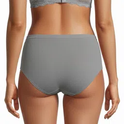 FiveFlag Pack Of 3 Combed Cotton Mid-Rise Hipster Briefs image 2