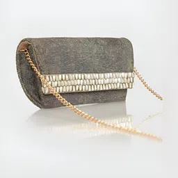 D'oro Embellished Velvet Sunglasses Case image 2