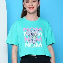 Dreambe Women Typography 2 Wonder Woman Printed Fusion Applique T-shirt-image-72