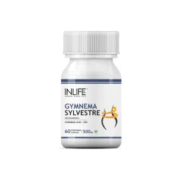 INLIFE Gymnema Sylvestre, 500mg, 60 Vegetarian Capsules Maintains Sugar Levels-picture-22