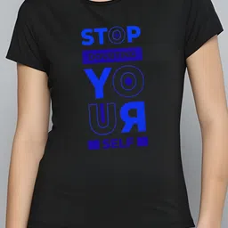 SZN Women Typography Printed T-shirt image 3