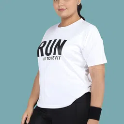 Sztori Women Typography Printed Round Neck T-shirt-image-65