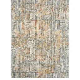 Kaleen India Multicoloured Abstract Anti-Skid Polyester Carpet image 2