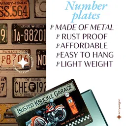 eazy wagon White & Beige Full Throttle Since 1985 Printed Wall HangingDecor image 2