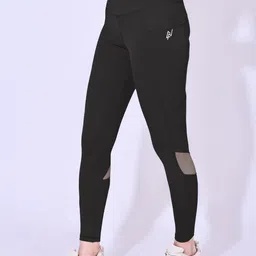 nexsus apparels Women Solid Black Track Pants image 5