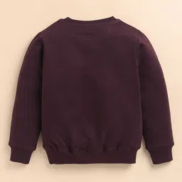 Ginie Boys Typography Printed Round Neck Sweatshirt image 3