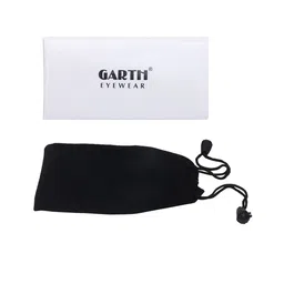 GARTH Unisex Other Sunglasses with UV Protected Lens GRT_OVAL_BLK-GRIP image 5