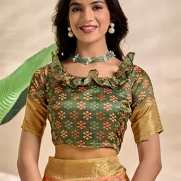 Aman's Impero Ethnic Motifs Printed Saree image 5