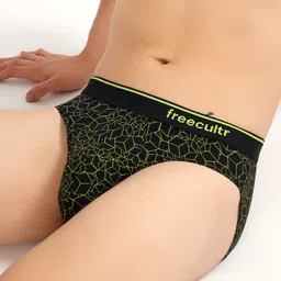 FREECULTR Pack Of 2 Printed Cotton Stretchable Briefs With Stylish Ultra-Soft Waistband-picture-22