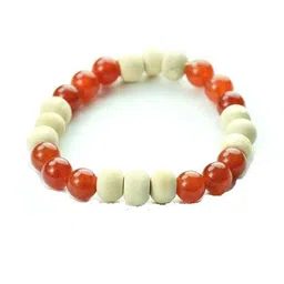 Divine souvenirs Unisex Artificial Beaded Elasticated Bracelet-picture-19