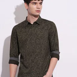 Being Human Men Classic Opaque Printed Casual Shirt-picture-38