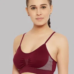 DressBerry Colourblocked Seamless Bra Medium Coverage image 4