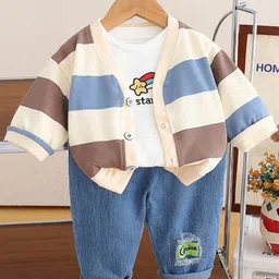 StyleCast x Revolte Boys Striped T-shirt with Trousers-picture-48