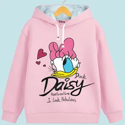 YK Disney Girls Printed Hooded Sweatshirt-picture-24