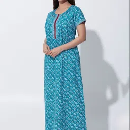Maybell Printed Maxi Nightdress image 3