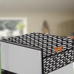 The Furnishing Tree Black PVC Air Conditioner Cover-picture-30