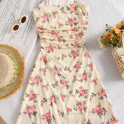 StyleCast x Revolte Girls Floral Printed Sheath Midi Dress-picture-35