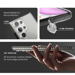 DailyObjects Stride 2.0 Clear Samsung Galaxy S24 Ultra Back Case image 2