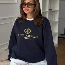 LULU & SKY Women Printed Sweatshirt image 4