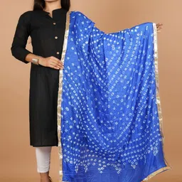RajeRaj Women Silk Printed Dupatta-picture-21