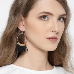 Sangria Tassel Ring Fashion Earrings image 4