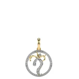 VALANOVA 18K Yellow Gold Plated 0.33 Ct Lab Grown Diamond Pendant-image-6
