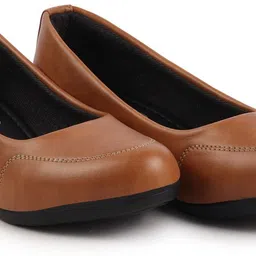 fausto Formal Back Open Platform Wedge Heel Loafer Shoes Slip On For Women image 3