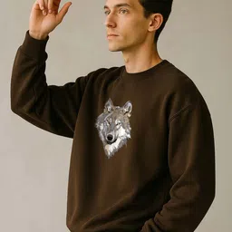 Organic Chics Men Printed Sweatshirt image 5