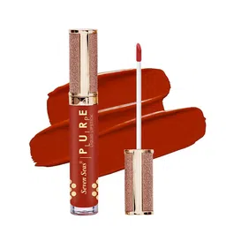 Seven Seas Pure  Long Lasting & Smudge proof Liquid Lipstick -Roof Terracotta- 7ml image 1