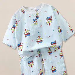 FOREVER FRIDAY Boys Graphic Printed Top with Trousers image 1